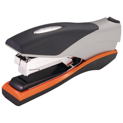 Grapadora Swingline Optima 40 Con Capacidad Para 40 Hojas, Naranja Y Gris