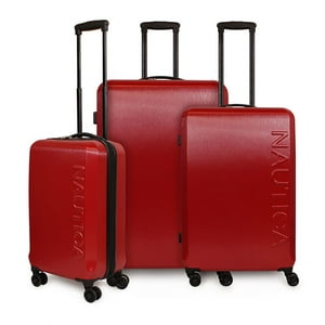 Nautica - Set 3 Maletas Victory S+M+L Rojo