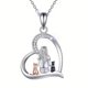 thumbnail image 1 of Collar y dige fantasia corazon gatitos, 1 of 3