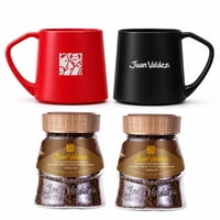 Kit Juan Valdez 2 Mugs + 2 Liof. Tradicional 95G