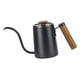 thumbnail image 3 of Cafetera Tetera 600ml Mango Ergonómico Verter Sobre Hervidor Café Bar Regalo Negro, 3 of 3