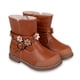 thumbnail image 1 of Bota Bebé Niña con Flores Café, 1 of 3