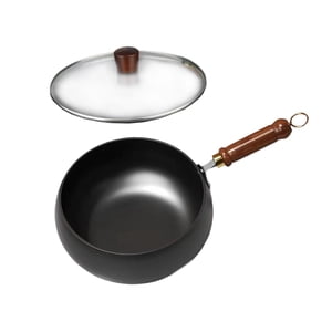 Bothyi - Sartén Antiadherente Para Wok De Inducción A Gas, Ideal Para Cocinas De Restaurantes Y Hogares.