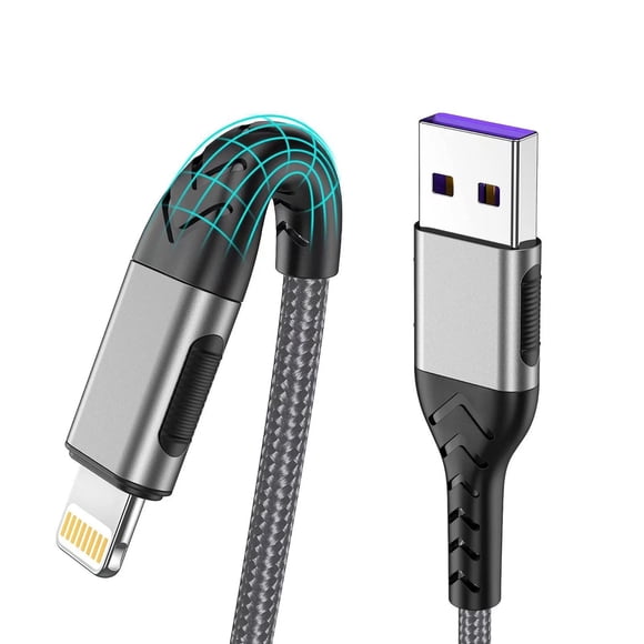 Cargador iPhone Durcord Pack de 3 Cables USB‑A de 2 m