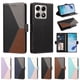 thumbnail image 5 of Cartera Plegable para Motorola Edge 70 Pro, PU Tricolor con Ranuras, Negro, 5 of 6