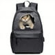 thumbnail image 1 of Fashionable & Durable Starry Sky & Cat Print Backpack - Perfect for School, Travel & Commuting!, 1 of 4