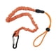 thumbnail image 5 of Cordón retráctil para herramientas, correa de seguridad, protector portátil, elástico, práctico cordón elástico, protección contra caídas para acampar Naranja, 5 of 5