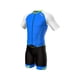 thumbnail image 1 of Sparx Elite Aerosuit M azul de manga corta para triatlón, 1 of 5