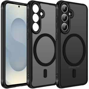 Funda Magnética Ivoler Para Samsung Galaxy S25 5G De 6.2 Pulgadas, Color Negro