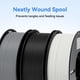 thumbnail image 5 of Filamento para impresora 3D Creality PLA de 1,75 mm, 4 kg, paquete de 4, blanco, 5 of 8