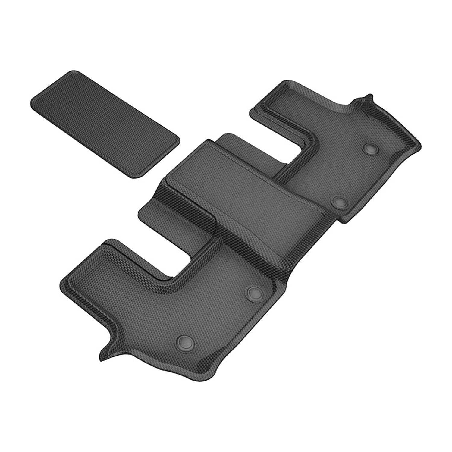 Alfombrilla 3d Maxpider Kagu Negra Para Mercedes Benz Gls (x167)