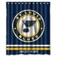 thumbnail image 1 of Cortina de ducha de hockey de los St. Louis Blues, juego de cortina de baño con ganchos, tamaño 66 x 72 pulgadas, 1 of 3