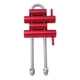 thumbnail image 3 of Aluminio Escalada Rack Descender Rappel Descending Gear 4 Bar Red, 3 of 5