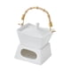thumbnail image 2 of Melt Hot Pot Bowl Set Tea Light Porcelana Melting Pot Para El Hogar Snack Caramelo Borde Blanco, 2 of 5