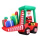 thumbnail image 1 of Santa Claus Inflable de Navidad en Montacargas de 6 pies Fraser Hill, 1 of 9