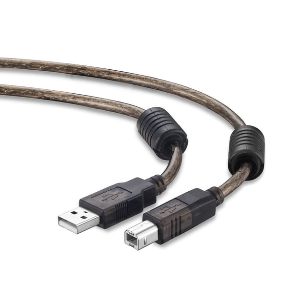 Cable de impresora USB 2.0 Tan QY Active A-Macho a B-Macho de 15 m