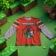 thumbnail image 5 of Conjunto para Niños Minecraft 2 Piezas Camiseta Manga Larga y Pantalón Talla 7, 5 of 6