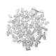 thumbnail image 3 of 100 unids abrazadera cable engarzado extremo tapa punta pulsera conectores 10 mm astilla, 3 of 3