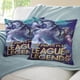 thumbnail image 3 of League of Legends Fundas de almohada de terciopelo con tema, regalos de funda de almohada, decoración para el hogar, cojín de lanzar, regalo de cumpleaños para fans y parejas.30*30cm., 3 of 6