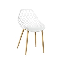 Novahus - Silla Para Comedor O Terraza Blanco