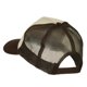 thumbnail image 3 of Gorra E4Hats.com Smile Face bordada en la parte trasera de malla de espuma, color marrón, 3 of 5