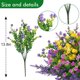 thumbnail image 3 of Flores Artificiales Hananona Para Exterior, 3 of 3