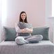 thumbnail image 5 of Body Pillow Utopia Bedding - Almohada de cuerpo completo para adultos, color gris, 5 of 7