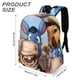 thumbnail image 3 of El Niño León 2-theme Backpack, Campus style schoolbag Bookbag with Adjustable Shoulder Straps And Large Zip Compartment, Unisex Travel Bags.42x30x15cm, 3 of 6