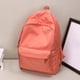 thumbnail image 1 of Women Schoolbag Waterproof Large Capacity School Backpack Smooth Zipper Solid Color Teens Girl Casual Daypack Bag Student Supply, 1 of 3
