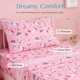 thumbnail image 3 of Juego de ropa de cama Joiedomi Unicorn completo de microfibra de 4 piezas, 3 of 7