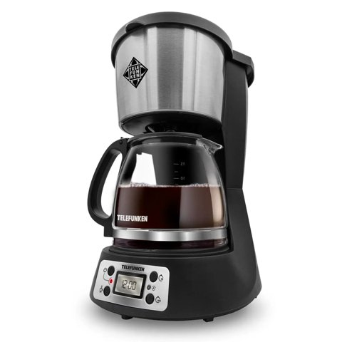 Cafetera Eléctrica Telefunken Venezia 1.5 Lts Digital