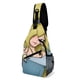 thumbnail image 1 of Princesa Rosalina Riñonera Bandolera con Estampado Integral para Hombres y Mujeres, Bolso Cruzado Gráfico de Tendencia, Mochila de Hombro Streetwear para Ciclismo y Deportes, Riñonera Versátil Casual, 1 of 6