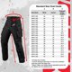 thumbnail image 4 of Pantalones HWK Motorsports con armadura resistente al agua - negro, 4 of 9
