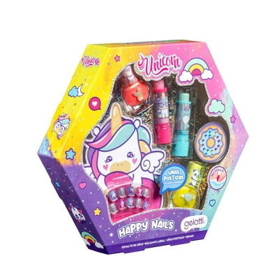 Set Perfume Y Accesorio Unicornio 170 G Gelatti Kids