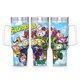 thumbnail image 1 of Los Snorkels Vaso aislado de acero inoxidable con asa, diseño temático, regalo para familia, amigos y fans; incluye pajita y encaja en el portavasos estándar, 40 oz, 1 of 6