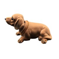 Bothyi - Figura De Cachorro De Perro Con Cabeza De Bobble, Adorno De Escritorio, Decoración De Coche, Juguete Para Niños