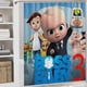 thumbnail image 5 of Jefe en pañales 3-theme 4-Piece Shower Curtain Set with Rugs, Waterproof Bathroom Decor Set Includes Bath Mat, U-Shaped Rug, Toilet Lid Cover and Curtain with Hooks, 5 of 6