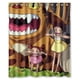 thumbnail image 1 of Cortina de ducha de Mi vecino Totoro, juego de cortinas de baño con ganchos, tamaño 60 x 72 pulgadas, 1 of 3