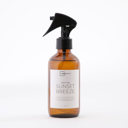 Spray Home Sunset Breeze Botella Ambar 240 Ml Mainstays