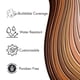 thumbnail image 4 of Foundation Cinema Secrets 100 Series 105-08, rojo oscuro mate, 4 of 7