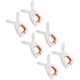 thumbnail image 3 of 6 Piezas Clips De Plástico Para Toallas De Playa Clips Para Sillas Soporte Para Toallas Para Sillas De Piscina S Blanco Naranja, 3 of 5