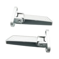 Magideal - Motocicletas Clavijas De Aluminio Aleación De Aluminio Fácil De Instalar Footrests Sin Deslizamiento Pega Pasaje Pasaje Para Piezas De Reparación De