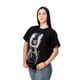 thumbnail image 2 of Polera Mujer Oversize Estampado Golden Clock Negro Talla M, 2 of 5