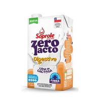 Leche Sin Lactosa Descremada Con Fibra 1 L Soprole
