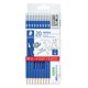 thumbnail image 1 of Lápices STAEDTLER Norica #2 HB 18 unidades azul, 1 of 6