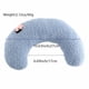 thumbnail image 2 of Little Pillow For Cats, U-Shaped Pillows, Deep Sleep Ultra Soft Fluffy Pet Calming Toy, 2 of 4