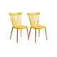 thumbnail image 1 of Pack 2 Sillas Windsor de Comedor - Amarilla, 1 of 3