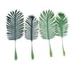 thumbnail image 2 of suxuMhao Planta Artificial Hojas de Coco, 8 Pzas 15.7in Hojas de Coco Falsas Verde Oscuro, Hojas de Palma de Coco de Plástico y Goma Suave, Hojas de Coco de Imitación Decoración de Pared Hojas, para, 2 of 5