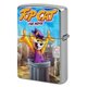 thumbnail image 1 of Don Gato theme Copper Metal Lighter Shell Premium Replacement Refillable Lighter Case With Durable Metal Construction Compatible With Zippo And Most Standard Lighter Models, 1 of 6