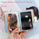 thumbnail image 5 of Miniálbum de fotos VSHINE 2x3 para una sola mano, compatible con todas las cámaras Fujifilm Instax Mini, tarjetas fotográficas Kpop y cámaras digitales de impresión instantánea Polaroid Snap SnapTouch, 5 of 6